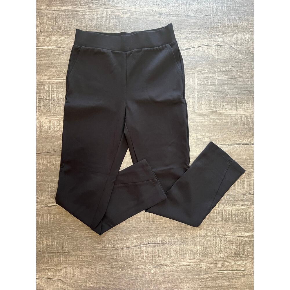 LOGO by Lori Goldstein AnyWEAR Stretch Pants w/ Pockets, Black, Size XXS, 979756 - Picture 3 of 7